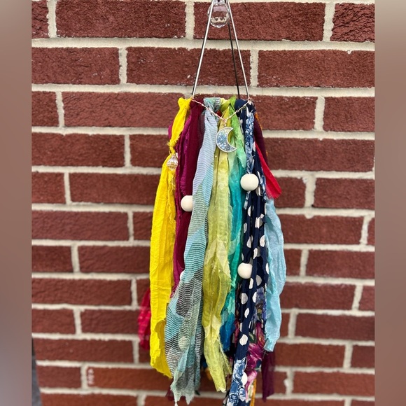 Other - Boho Hanging Recycled Fabric Decor